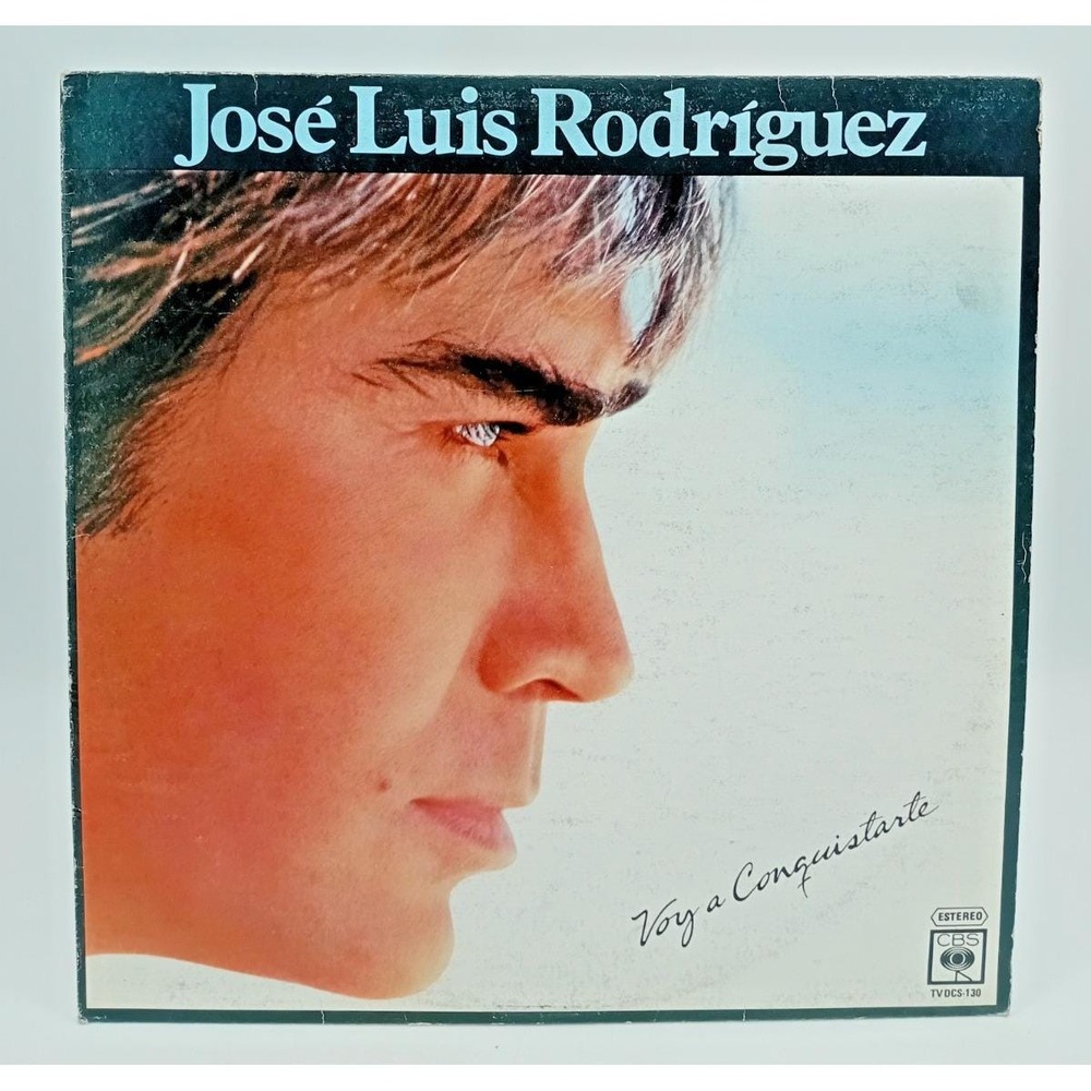 José Luis Rodríguez –‎ Voy a Conquistarte – Vinyl LP 1984 – Latin Pop – VG+